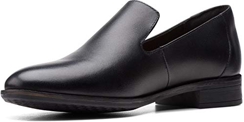 Image of Clarks Women's Women's Trish Style - Black Leather - 9.5m