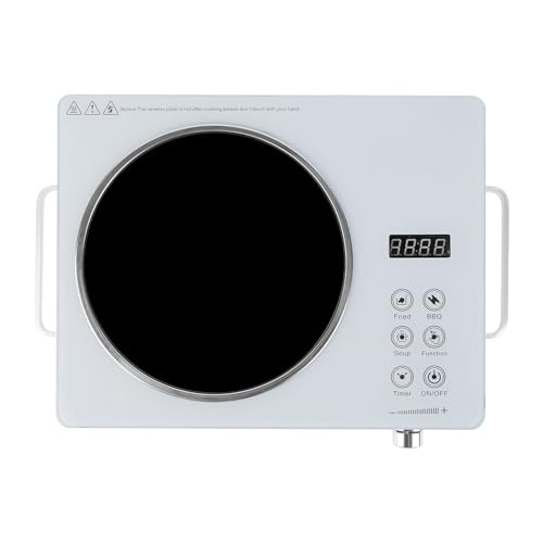 Image of Portable Electric Single Burner Cooktop,3500W Infrared Hot Plate
