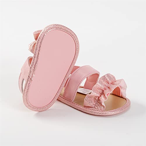 Infant Baby Girls Sandals with Princess Dress First Walker Shoes4