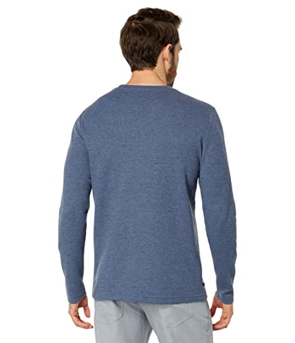 TravisMathew Cloud Waffle Crew Vintage Indigo SM2