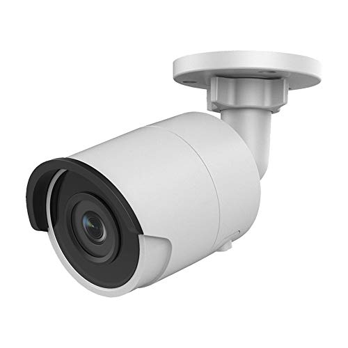 4MP PoE Outdoor Bullet Network Camera with 2.8mm Fixed Lens, 30m Night Vision, 128G Micro SD Card Slot, Smart H.265+, IP67 Waterproof, HS-EB04G0-I