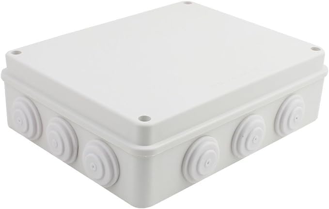 – Plastic PVC Junction Box Electrical Enclosure Box With Holes(300 * 250 * 120)