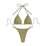 Bikini Femenino Piezas Sensual Deportivos Chica Parte Mama Gordita Reducidas Embarazada Postparto Rapido Fluorescente Ancha Marineras Modelos Sweet Microbikini Bano Olanes