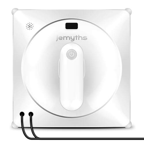 Fensterputzroboter, Elektrischer Fensterputzer mit 2 Düsen und 120ml Tank, Fensterreiniger Roboter mit Intelligenter Pfadplanung Effiziente Reinigung für Innen- und Außenfenster