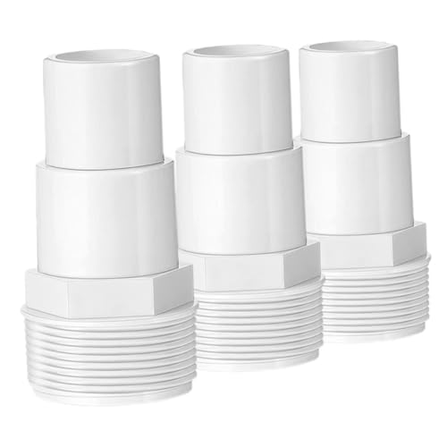 DIKACA 3 Piezas Conector De Piscina Bomba De Piscina Adaptador Reemplazo Accesorios para Piscinas Piezas De Piscina Piezas De La Bomba De La Piscina Páginas