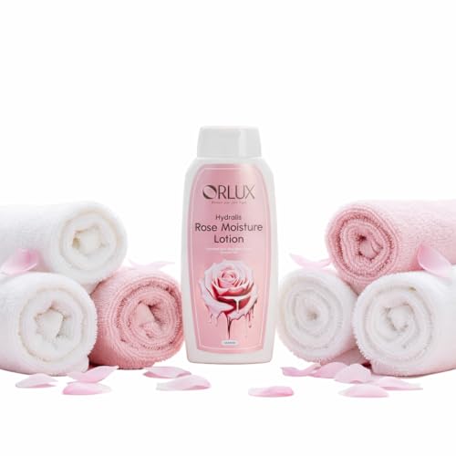 Image of Hydralis Rose Moisture Lotion | Lightweight Body Lotion with Rose Extracts | Pack of 5 (200 g Each)