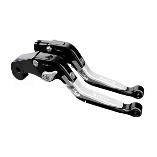 �̂��߂�BMW F900R F 900 R 2019-���� �N���b�`���o�[ �u���[�L���o�[�Z�b�g �����\ �܂肽���݃n���h�����o�[ �I�[�g�o�C���i(Black-Silver)