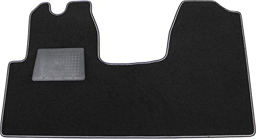 Tappetini su Misura per Autocarro in Moquette Antiscivolo Compatibile con Vivaro, Trafic, Primastar