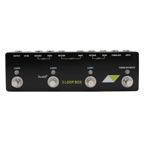 廃盤希少品! ３ループ順番変えれます ループスイッチャー Amazon | Audio 3 LOOP BOX ギターエフェクター ループスイッチャー 3