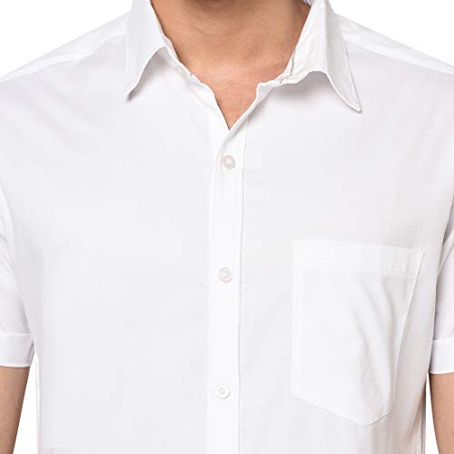 Image of Men Solid Slim Fit Shirt