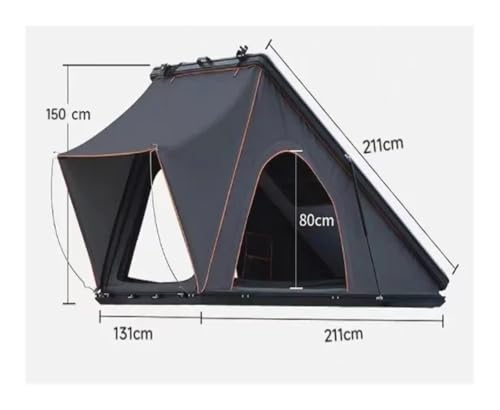 Carpa de Techo Mini Triángulo para Camping Exterior miniatura 6