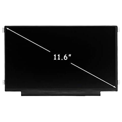 FIRSTLCD LCD Screen Replacement for Lenovo ideapad 3 CB-11IGL05 Chromebook 82BA 82BA0000US 82BA0003US 82BA001FUS 5D10X54254 LED Display Assembly 11.6" 1366x768(Non Touch,Right & Left Mounting brakets) Cover