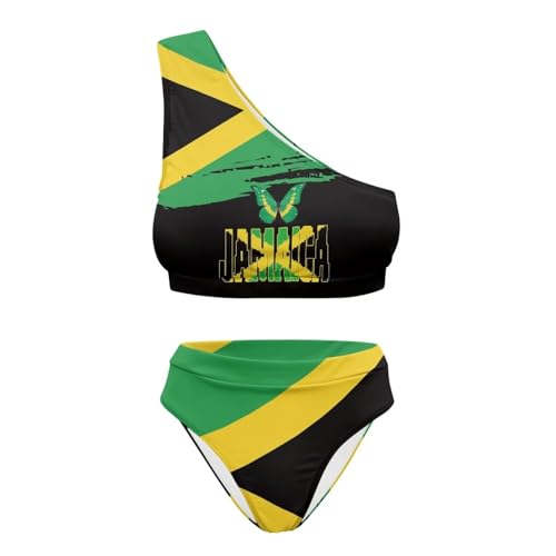 Bathing Suit for Women 2 Piece Bikini Mid Waisted Bikini Sets for Women One Shoulder Bikini for Women4