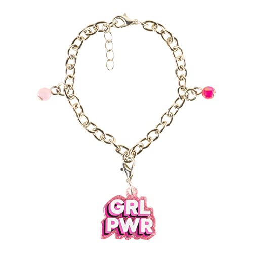 LUV HER Girls Add A Charm Box Set with 1 charm bracelet & 5 interchangeable charms - Ages 3+3