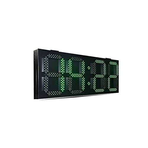Reloj digital LED grande verde 10 pulg. para gimnasio miniatura 2