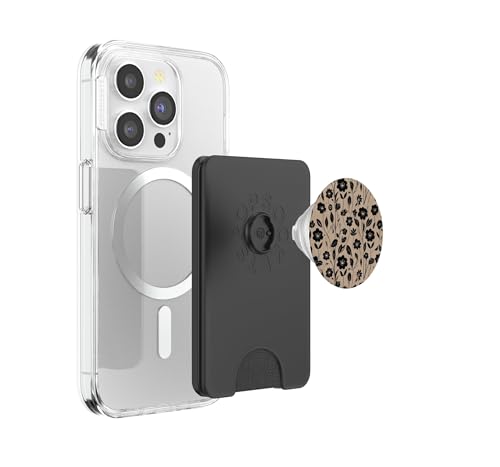 PopSockets PopWallet MagSafe Flores Diseño Gótico Cartera Intercambiable 3