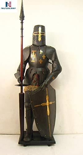 NauticalMart Medieval Knight's Crusader Full Suit of Armor Collectible Wearable Armour - Custom Size