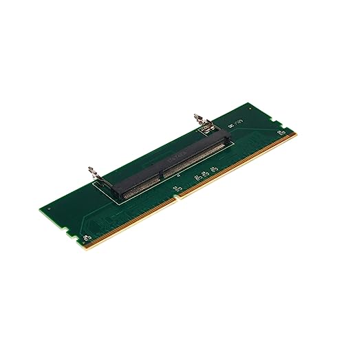 NUOBESTY 1Pc Memory Transfer Card Adapter for Laptop so to Desktop RAM Connection Pin to Pin Compatible Supports Frequency Over Protective Design PCB