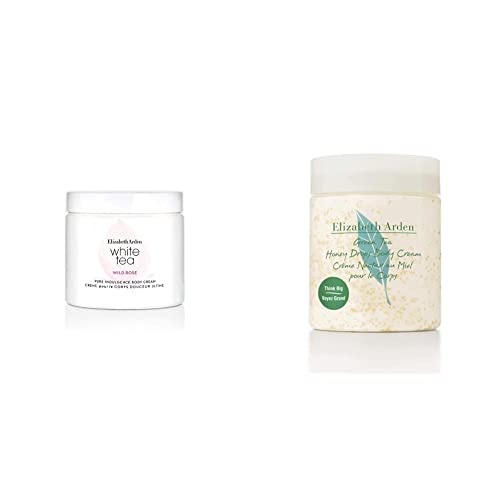 Elizabeth Arden White Tea Wild Rose - Crema corporal, 400 ml & Gr...