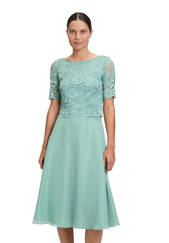 Vera Mont Damen Cocktailkleid mit Spitze Strong Mint,46