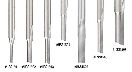 Miniatura 7 de Amana Tool - HSS1605 HSS Doble Recta 'O' Flauta de corte de plástico 14 de diámetro x 2 x 14"