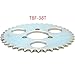 EOQIFJM Rear Chain Disc Compatible with Karting ATV Motorcycle Electric Car T8F 38T 29mm 136 Chain