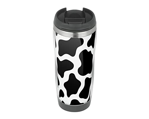 mugmart Cow Print Awesome - Travel Mug, Thermal Insulated Cup for Hot and Cold Beverages Drinks