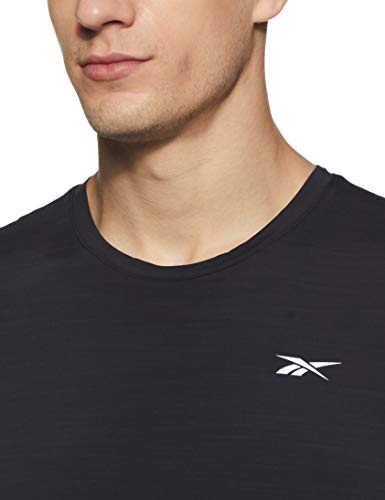 Image of Reebok Men's Solid Regular Fit T-Shirt