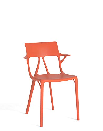 Kartell A.I. Silla, Polipropileno, Naranja, H 81 Cm Kartell A.I. Silla, Polipropileno, Naranja, H 81 Cm