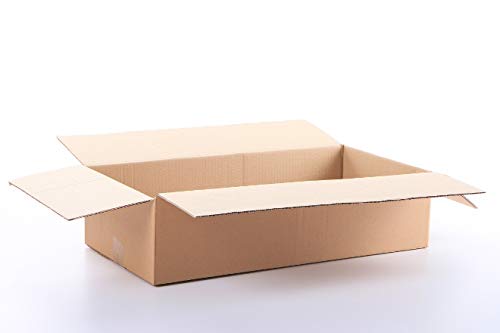 LEONARDO-10 Kartons 60x40x40 Cm - Double Wave Karton - Verpackung Fur Versand Und Umzug - 10