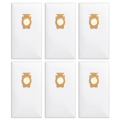 Image of 6 Pack Vacuum Bags [Model 204814] and 3 Belts Compatible with Kirby Sentria /Avalir /Ultimate G Series | Replaces F-Style & Twist-Style 204811 205811 204808 | Replacement Parts by Improvedhand