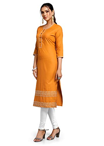 Image of Shiv Textiles Women's Cotton Regular Fashion Kurti