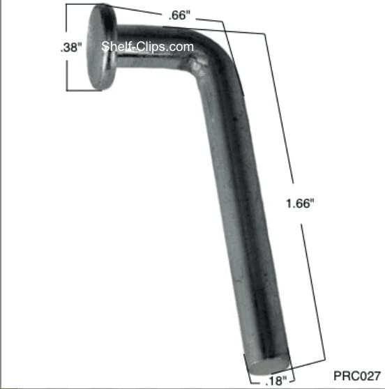 Redirack Pallet Rack Safety Pin 2 (Box of 50) Warehouse Storage and Safety