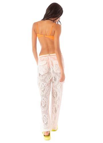 Maaji - Flowery Crochet Ginevra Pants, Beach Vacation Clothes for Women, Beach Essentials, Stylish Pants for Women4