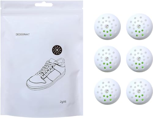 Desodorante de Zapatos, Desodorante para Zapatos, Bolas Desodorizantes de Zapatos, Desodorante Bolas Calzado, Desodorante, para Zapatillas, Taquillas, Bolsas de Gimnasio, Oficinas y Coches, 6pcs