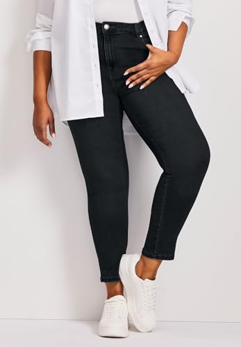 Women's Plus Size Petite Butter Denim Skinny Jean4