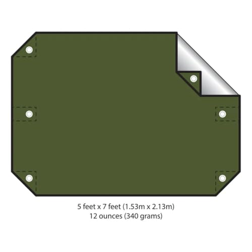 The Pathfinder School All Purpose Emergency Survival Blanket (OD Green) - Image 2