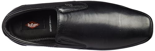 Image of Lee Cooper LC9254B1R Men's Lightweight Leather Shoes | Comfortable, Stylish Slip-On Formal Footwear for Office, Business