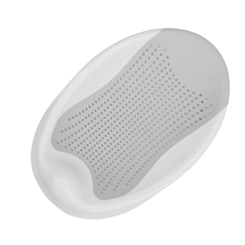 Bain bébé support antidérapant filet couché douche mat nouveau-né gris
