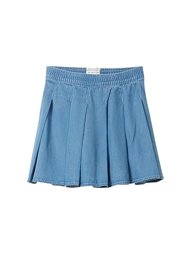 TOM TAILOR Mädchen Kinder Jeansrock,10142 - Light Stone Blue Denim,...