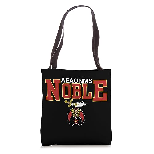 Bolsa tote AEAONMS Noble Shrine Emblem Masons Shriner para Día del Padre miniatura 1