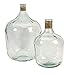 IMAX 84507 Boccioni Recycled Glass Jug, Large,Clear