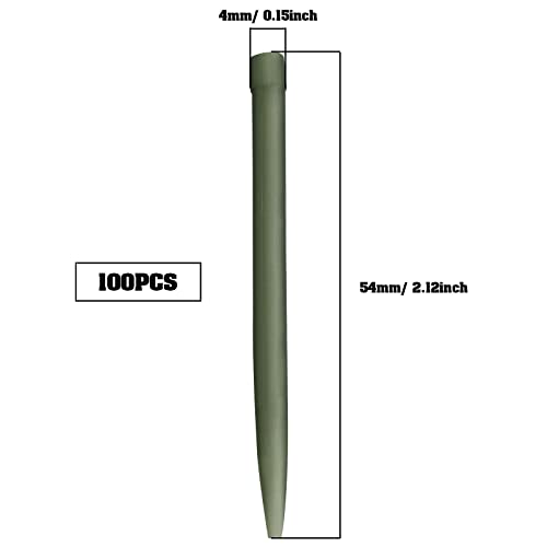 VGOL 100Pcs Anti Tangle Sleeve Replacement Anti-tangling Fishing Terminal Connect Outdoor Fishing Tackle Fishing Accessories Rubber - Image 4