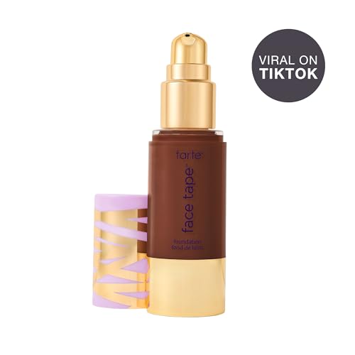 Image of tarte face tape foundation - Full-Coverage 12hr Waterproof Makeup, Hydrating & Smoothing with a Natural Matte Finish for Transfer-Proof Comfortable Long-Wear Foundation, Vegan & Cruelty-Free