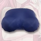 Leap Raupe おっぱい枕 おっぱいクッション 男性用 18禁 面白いプレゼント くだらない ネイビー (紺)