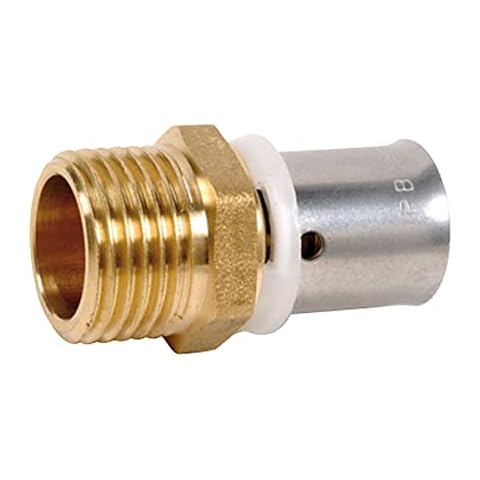 Dipra 731044 Crimp Connectors Per-Shaped Gold Cover