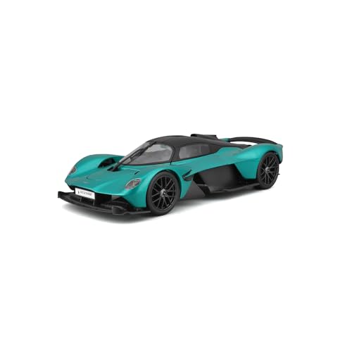Maisto vehículo a escala 1:18 Aston Martin Valkyrie verde miniatura 1
