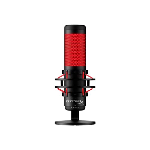 HyperX QuadCast Rouge micrófono de condensador USB con salida de auriculares 6