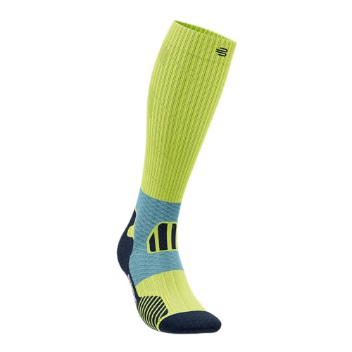 BAUERFEIND Trailrunning-Socken „Trail Run Compression Socks“, Herren Sportsocken mit Kompression, Stabilität im Sprunggelenk, 1 Paar