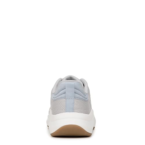 Dr. Scholl's Shoes Women's Feel at Ease Plantar Fasciitis Sneaker, Vapor Grey Fabric, 6.53